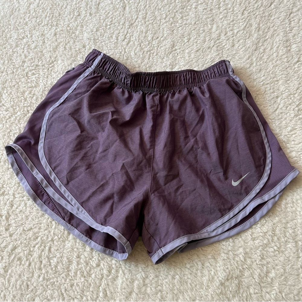 Nike Dri-Fit Women’s Running Shorts Small Purple